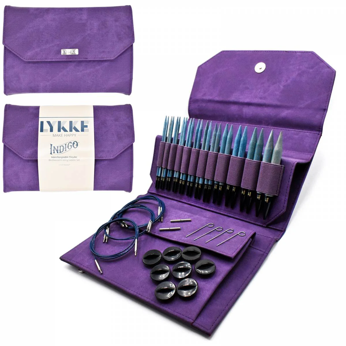 Indigo Interchangeable Set- 13cm/5" Tips - Image 3