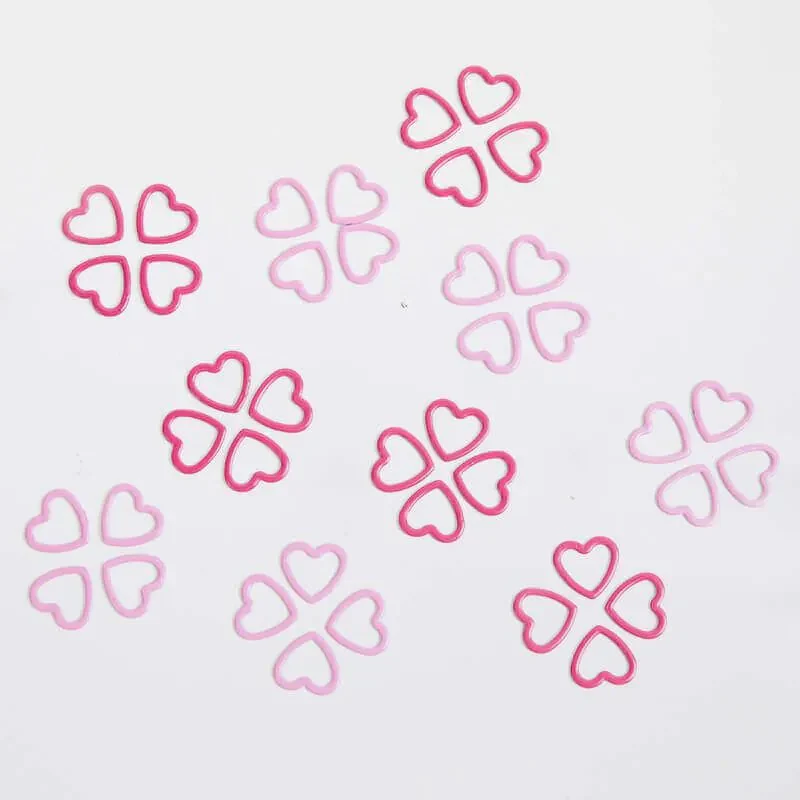 Metal Stitch Markers Amour