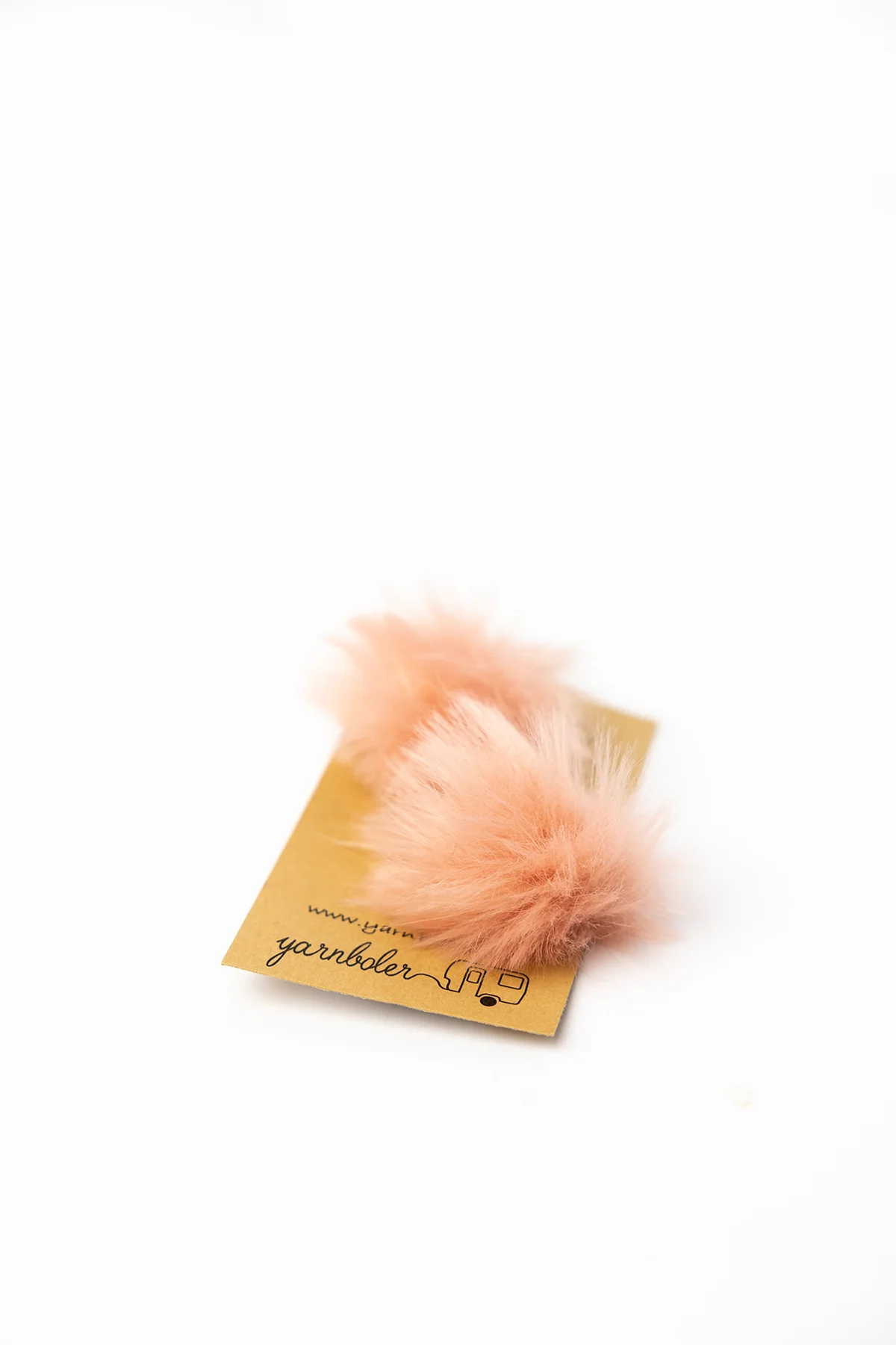 Faux Fur Mini Pompoms - Image 3