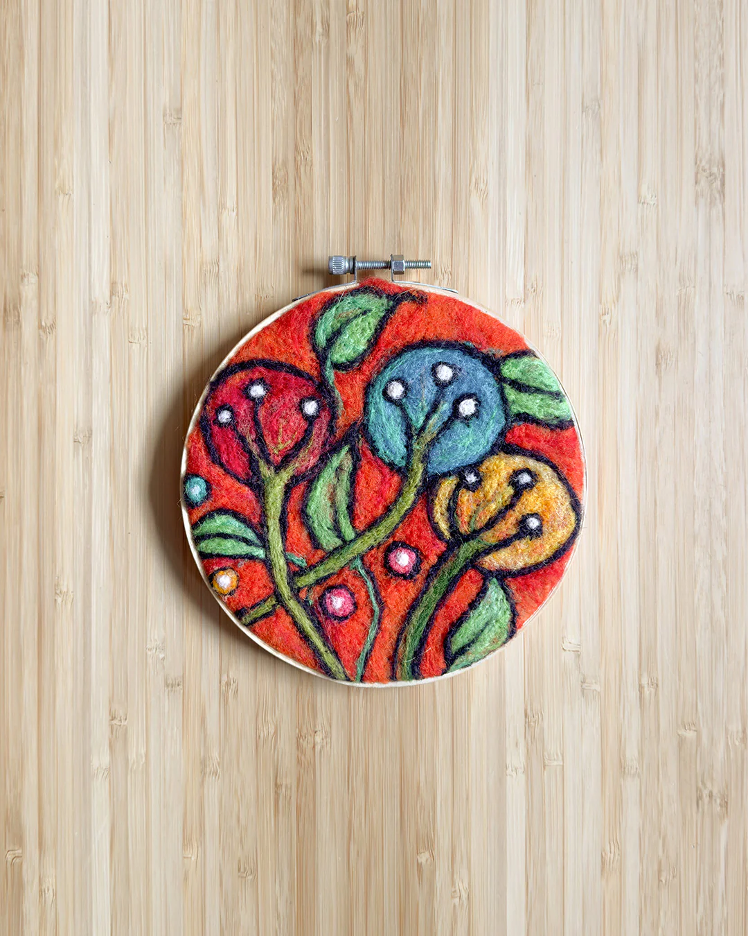 Needle Felting Level 0: 2D Felting