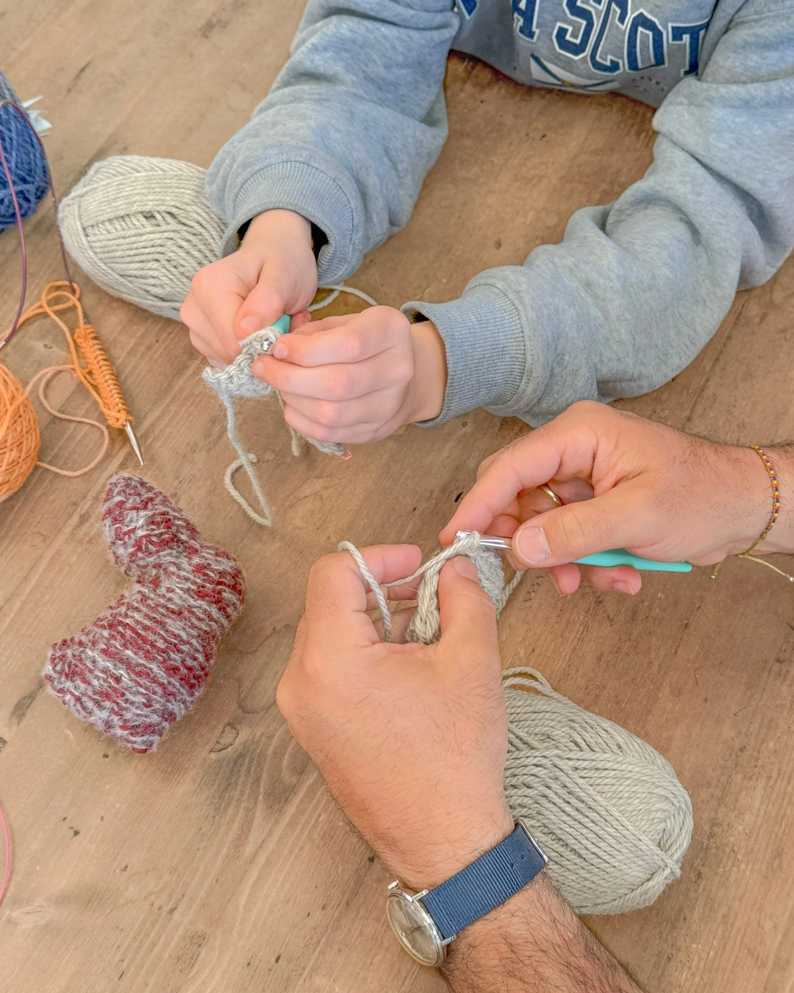 Parent & Kids Level 0: Learn to Crochet