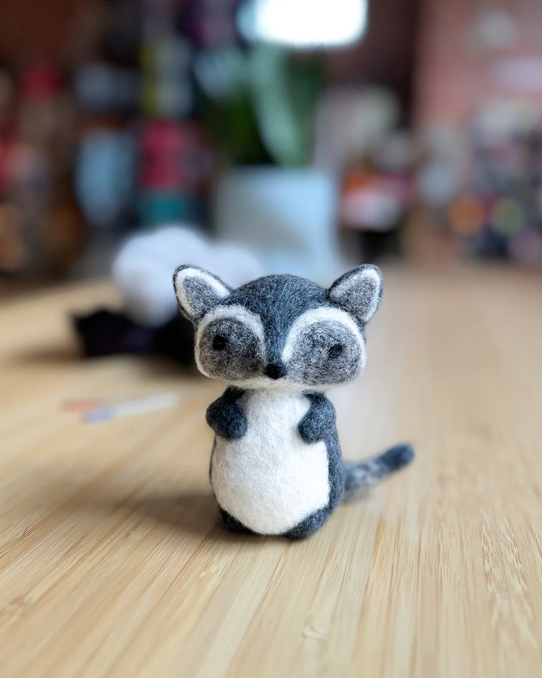 Needle Felting Level 0: Raccoon - Image 2